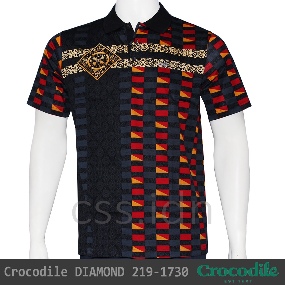 Kaos Kerah Pria Crocodile Diamond 219-1730