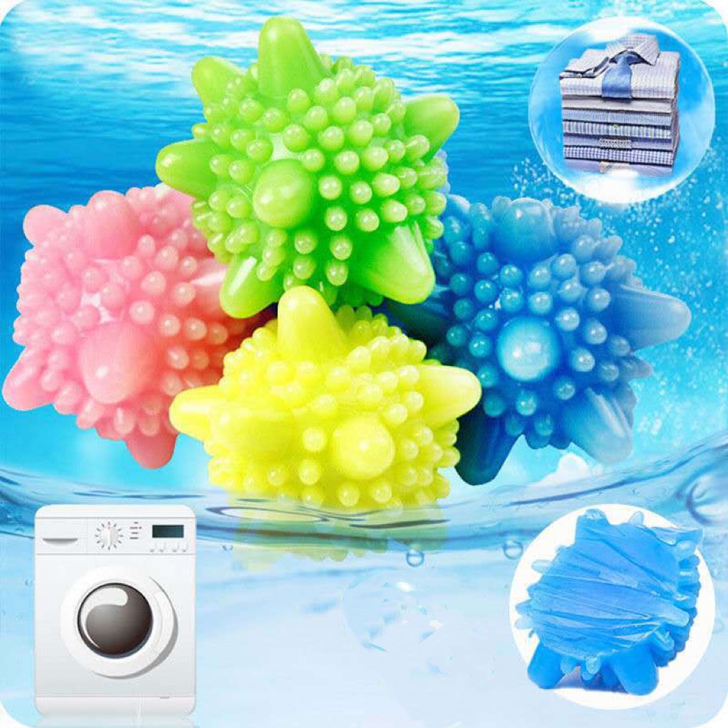 MAGIC LAUNDRY BALL CLEANING BOLA CUCI PAKAIAN MESIN CUCI  BOLA MAGIC PEMBERSIH PAKAIAN LAUNDRY ISI 5PCS