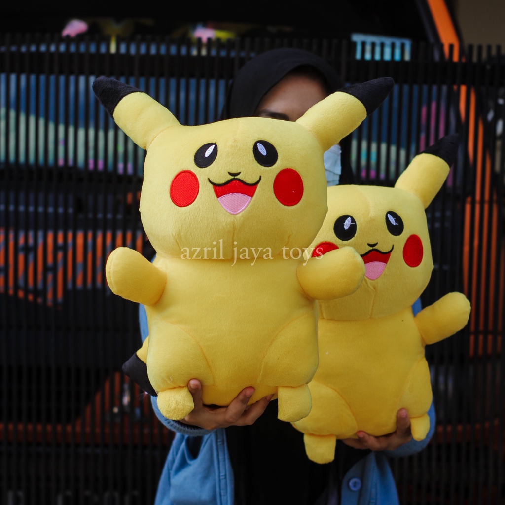 Boneka Pikachu Kuning Lucu