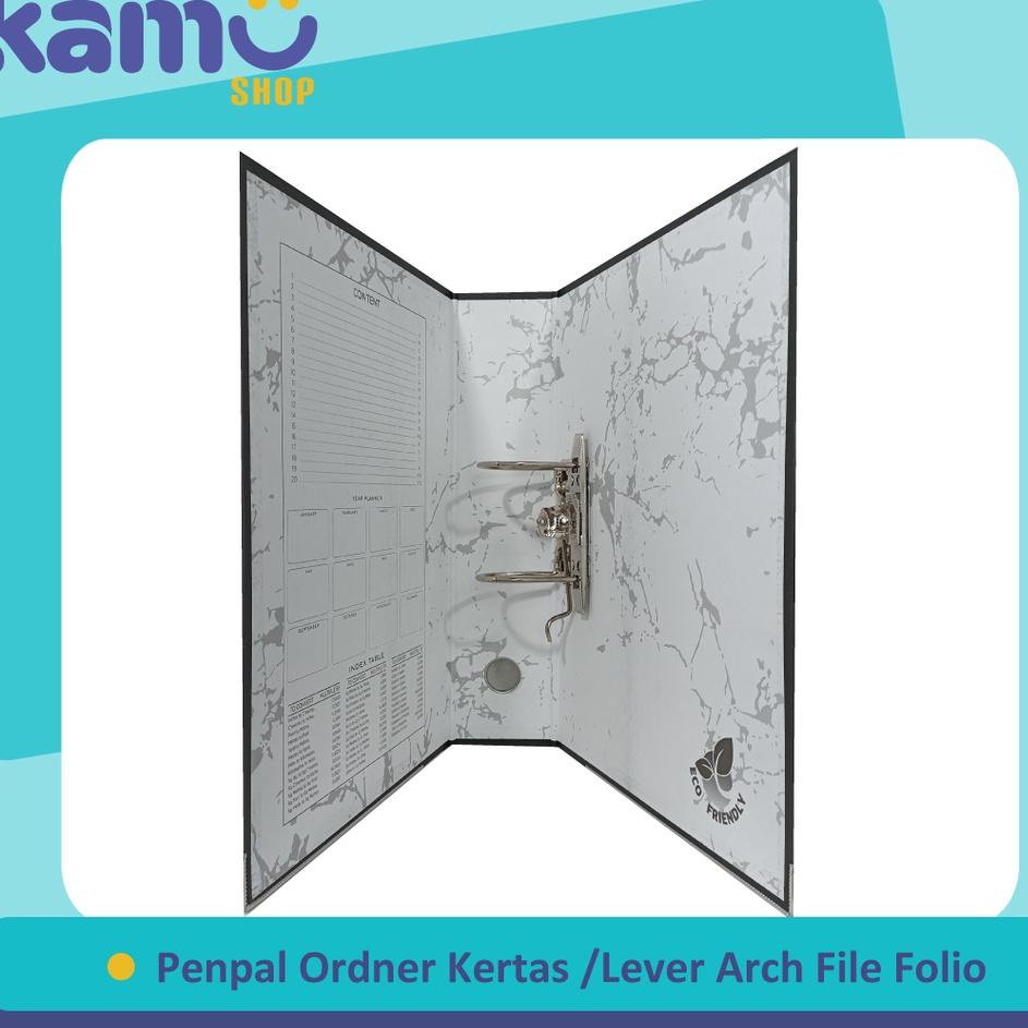 

Update! Penpal Ordner Folio Kertas / Paper Lever Arch File F4 PL-771