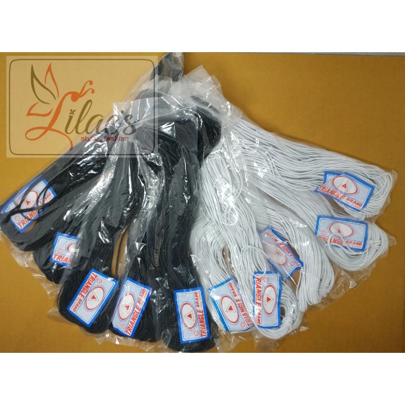 Triangle karet elastis bulat  tali untuk masker