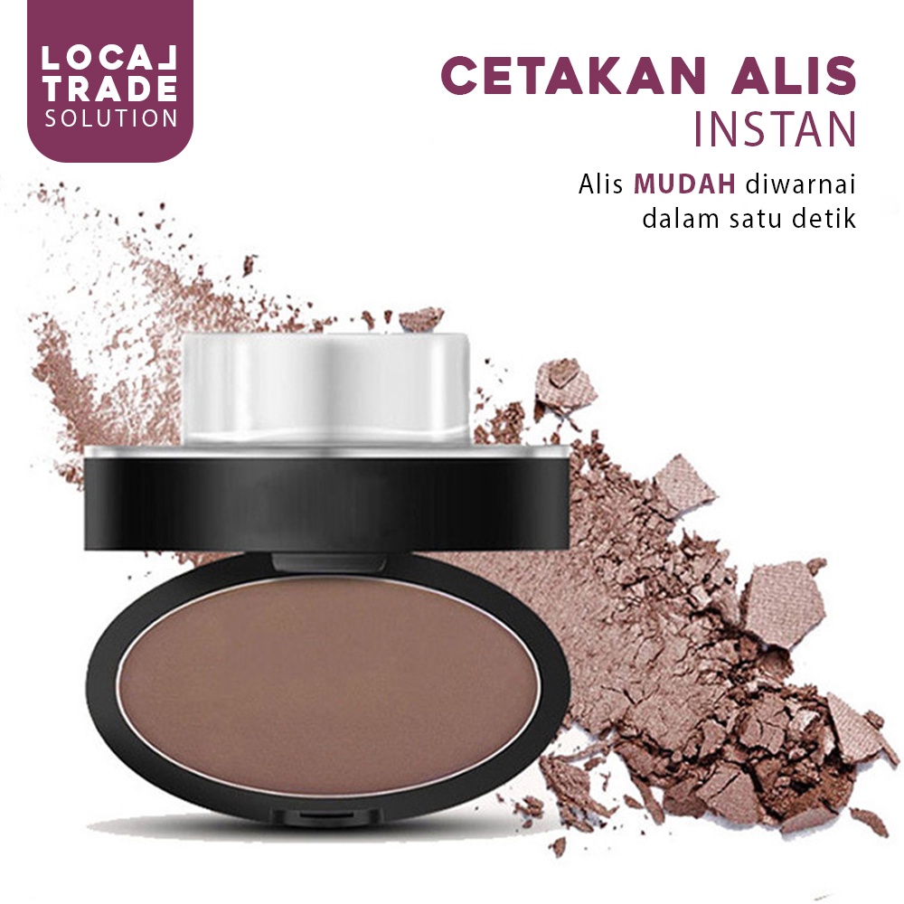 Cetakan Alis Instan Alis Instant Power Stamp Eyebrow Stempel Pensil Alis