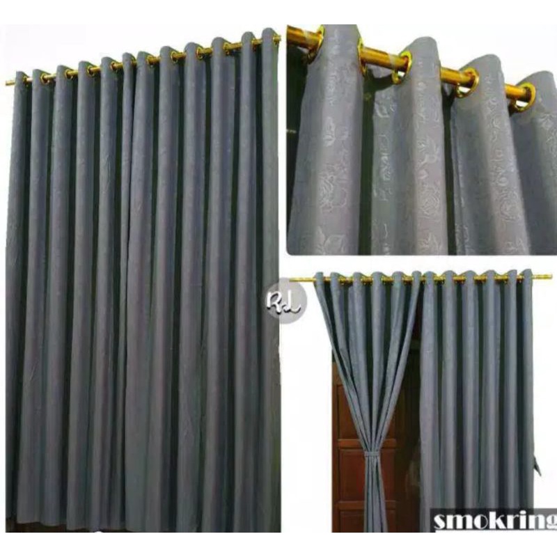 GORDEN JENDELA POLOS 125X220 CM