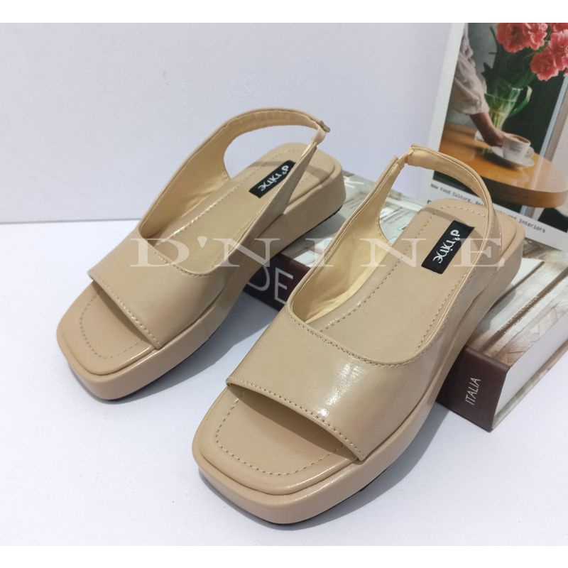 Sandal Wanita sandal wedges flatprom DN 06