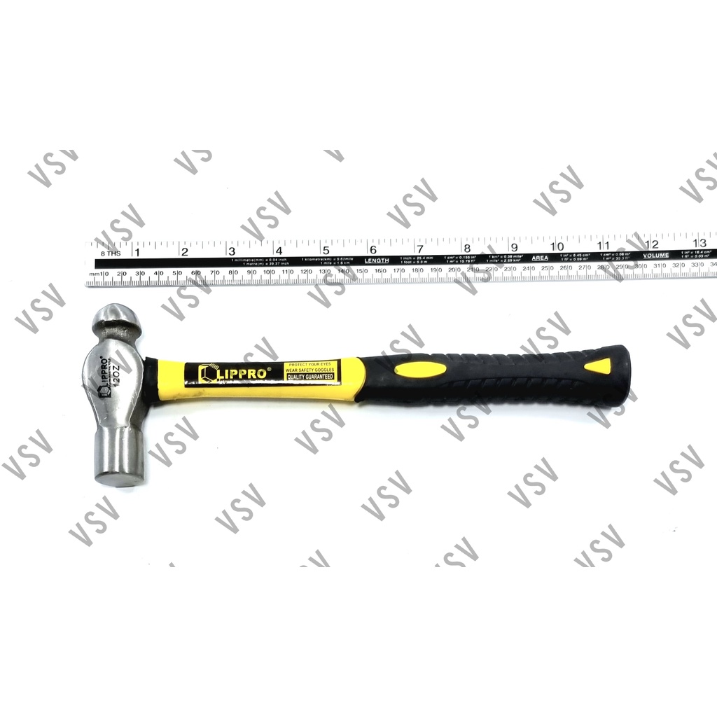 LIPPRO Palu Konde 12oz Ball Point Hammer 12oz Martil Gagang Fiber