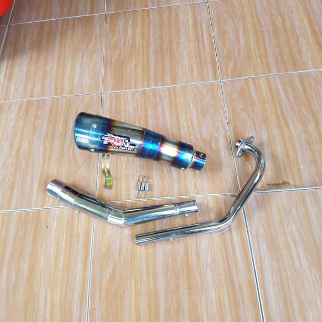 KNALPOT JUPITER MX NEW 135 R9 BLUEMOON