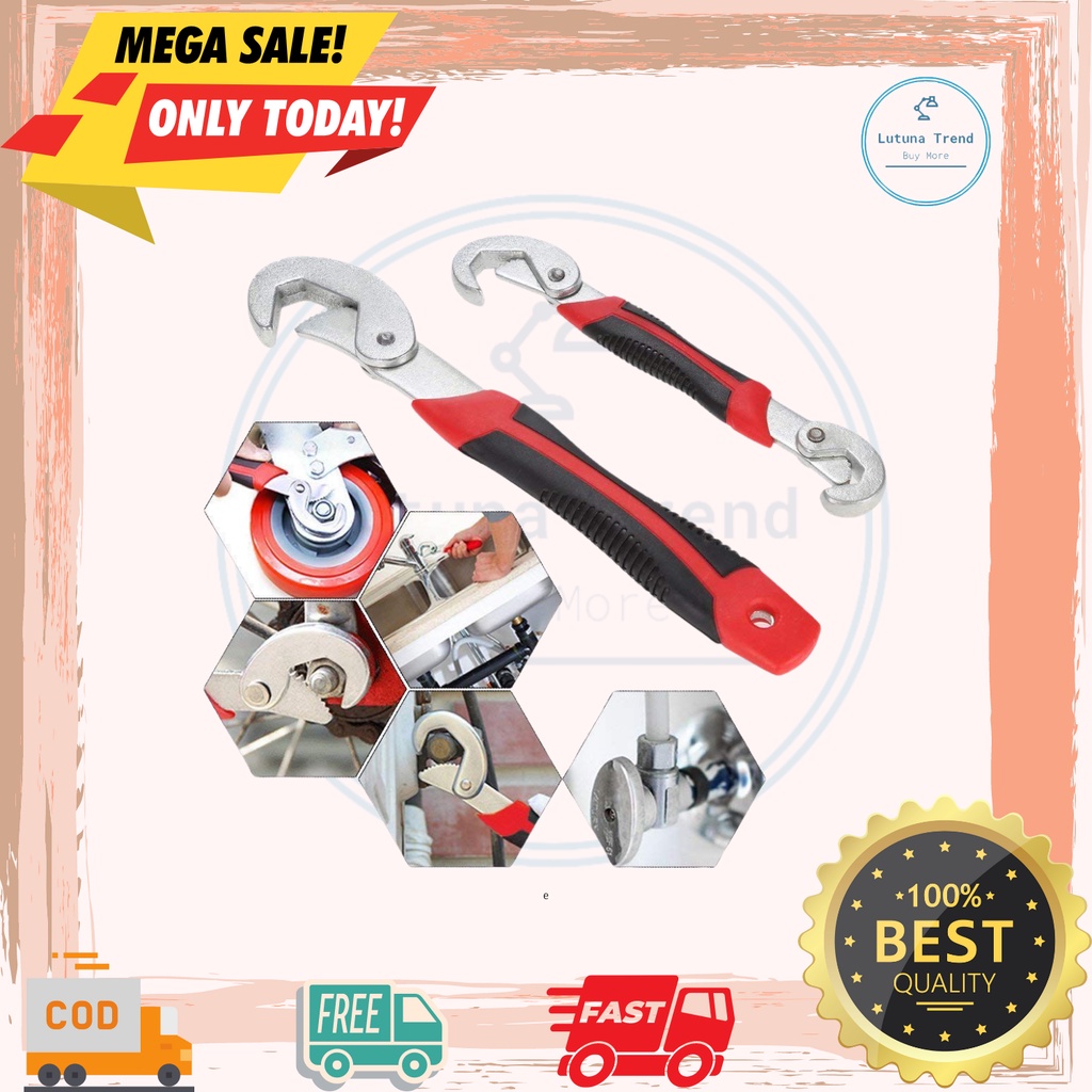 SNAP N GRIP as seen on tv KUNCI INGGRIS Universal kunci inggris tekiro pembuka baut