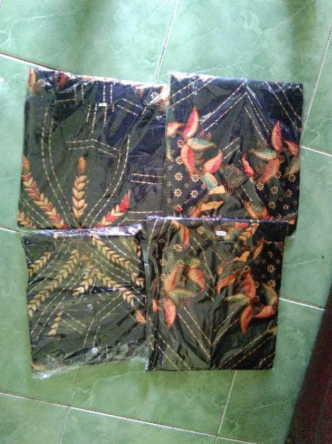 Batik Couple Keluarga Termurah Bisa Pisah Motif Prasasti Sogan(bisa Cod) Kualitas Terbaik