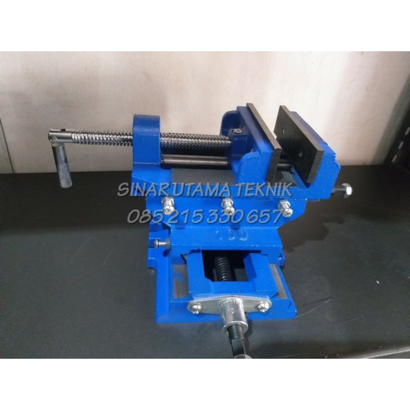 Ragum Cross catok silang vise cross 4" Ragum silang