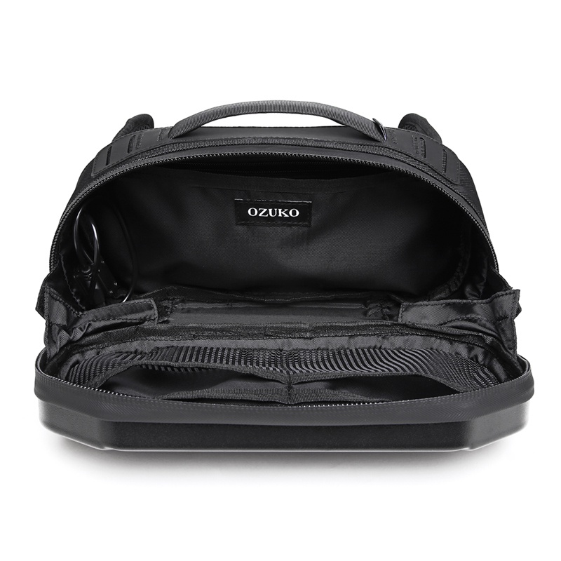 original ozuko waistbag #9500 - tas slempang pria