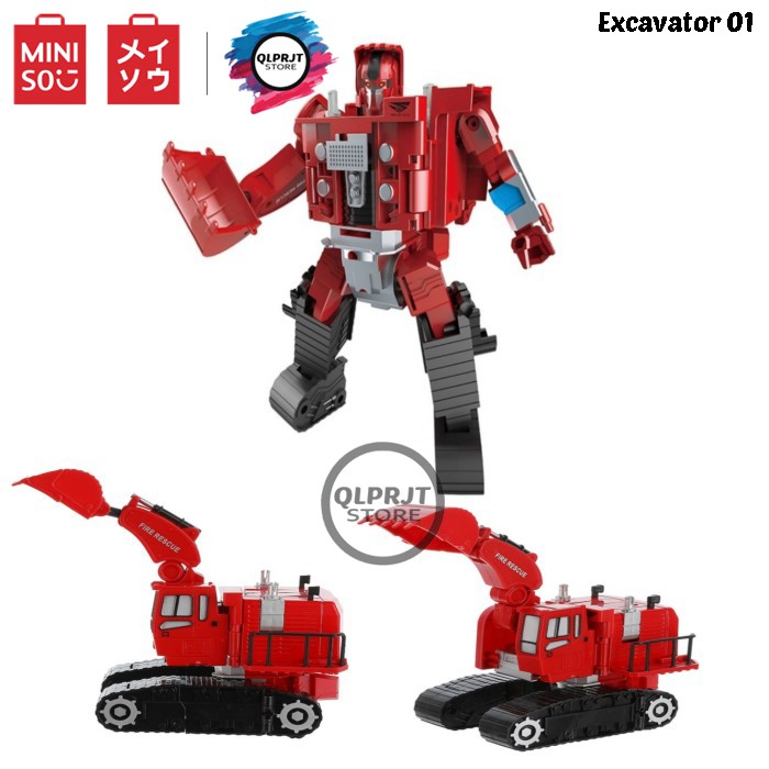 Mainan Transform Car Robot Mainan Mobil Robot MINISO