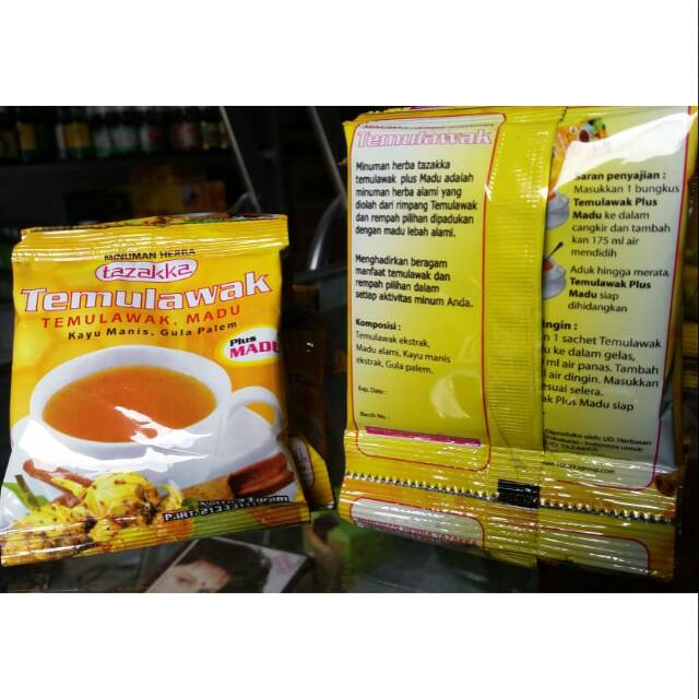 

Temulawak instan Tazakka renceng 10 sachet