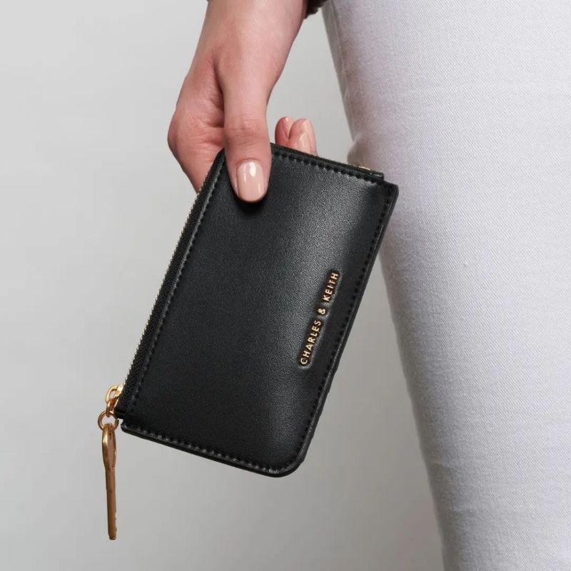 CK Zip-Around Mini Wallet