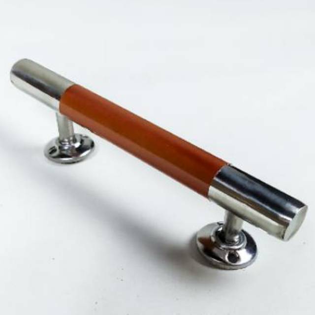  handle  lemari  sl 12 coklat handle  laci tarikan lemari  