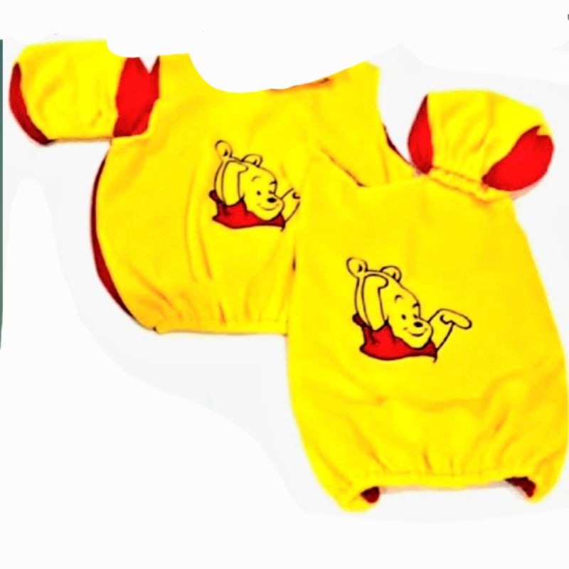 baju sarung jok kuning winnie the pooh