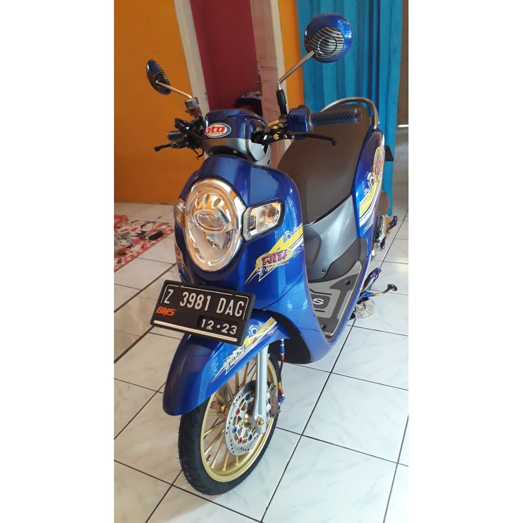 STRIPING HONDA SCOOPY CANDY BLUE Shopee Indonesia