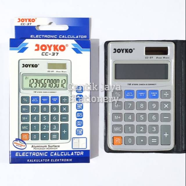 

Calculator / Kalkulator Joyko CC-37 / 12 Digits / Check Correct