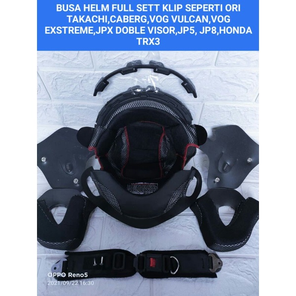 [COD] DISTRIBUTOR Spon Busa Helm Takachi |  CABERG | JPX | JP5 | JP8 Tali Chinstrip Fullset