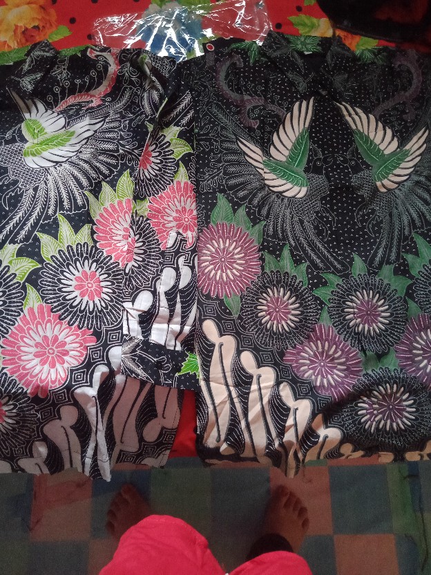 Batik Solo Kertapati Kemeja Pria Katun Cabut Sragenan Full Furing