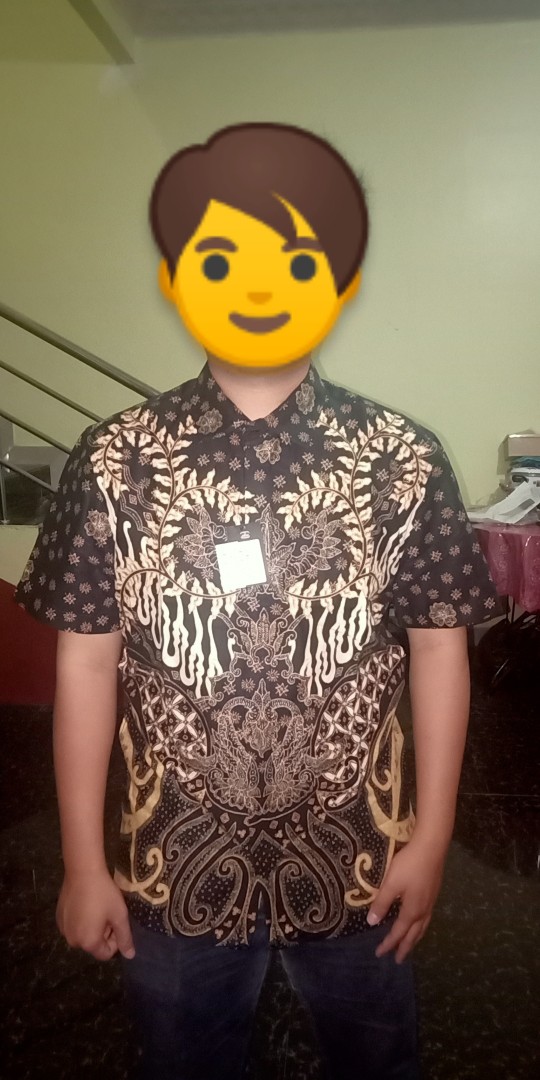 Maginot Kemeja Batik Pria Tanwira-ss Lengan Pendek