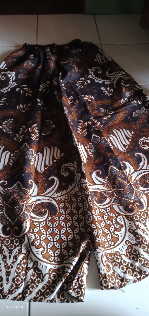 Kulot Batik Wanita Motif Sogan Batik Pekalongan