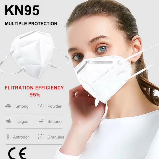 Masker kn95 masker Medis Respirator mask anti polusi virus gb2626-2006