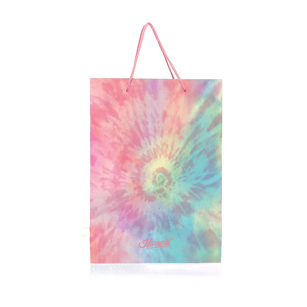 

Tas Kertas / Paper Bag Harvest Rainbow Tie Dye - Pink