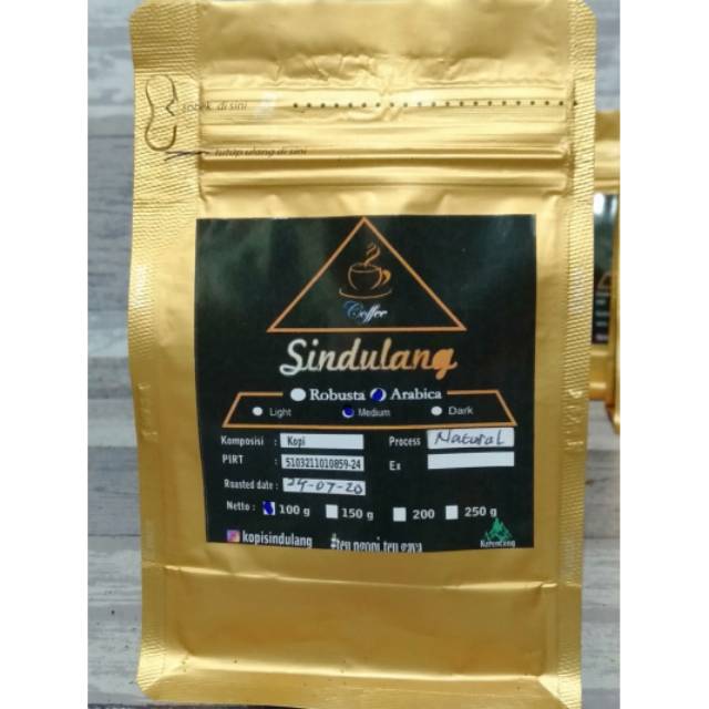 

Kopi Sindulang proses Natural