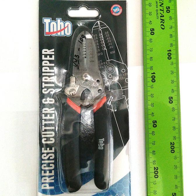 TOHO TANG POTONG & KUPAS KABEL PRESISI TERLARIS