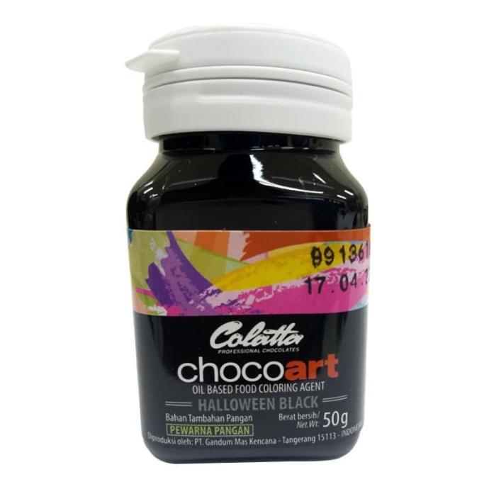 

Colatta Choco Art Pewarna Makanan Halloween Black 50 Gr TERLARIS TERPERCAYA ORIGINAL