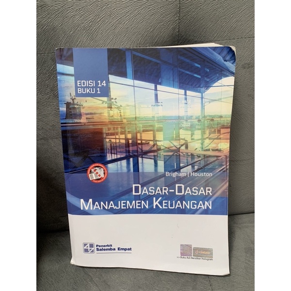 buku dasar-dasar manajemen keuangan brigham houston ORIGINAL