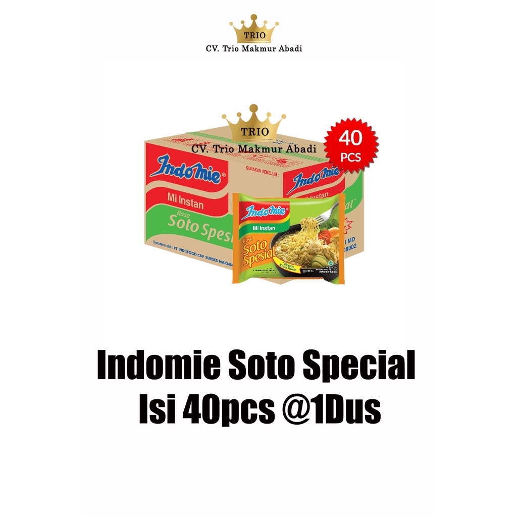 

Indomie Soto Special 1 Dus
