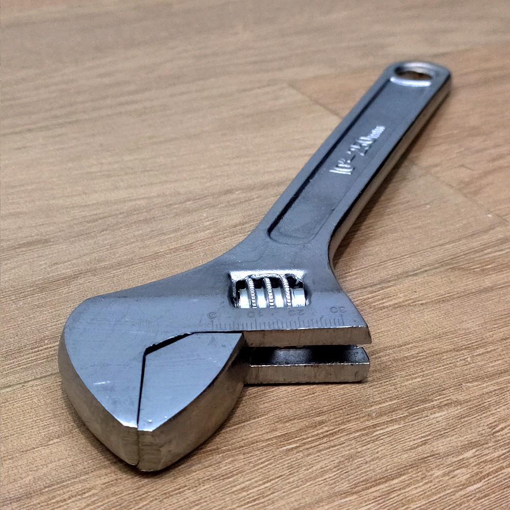 KUNCI INGGRIS ADJUSTABLE WRENCH UKURAN 10 INCH FUKUNG