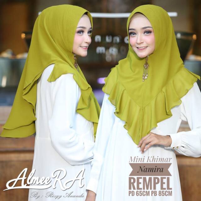 MINI KHIMAR NAMIRA ORI ALMEERA BY RA