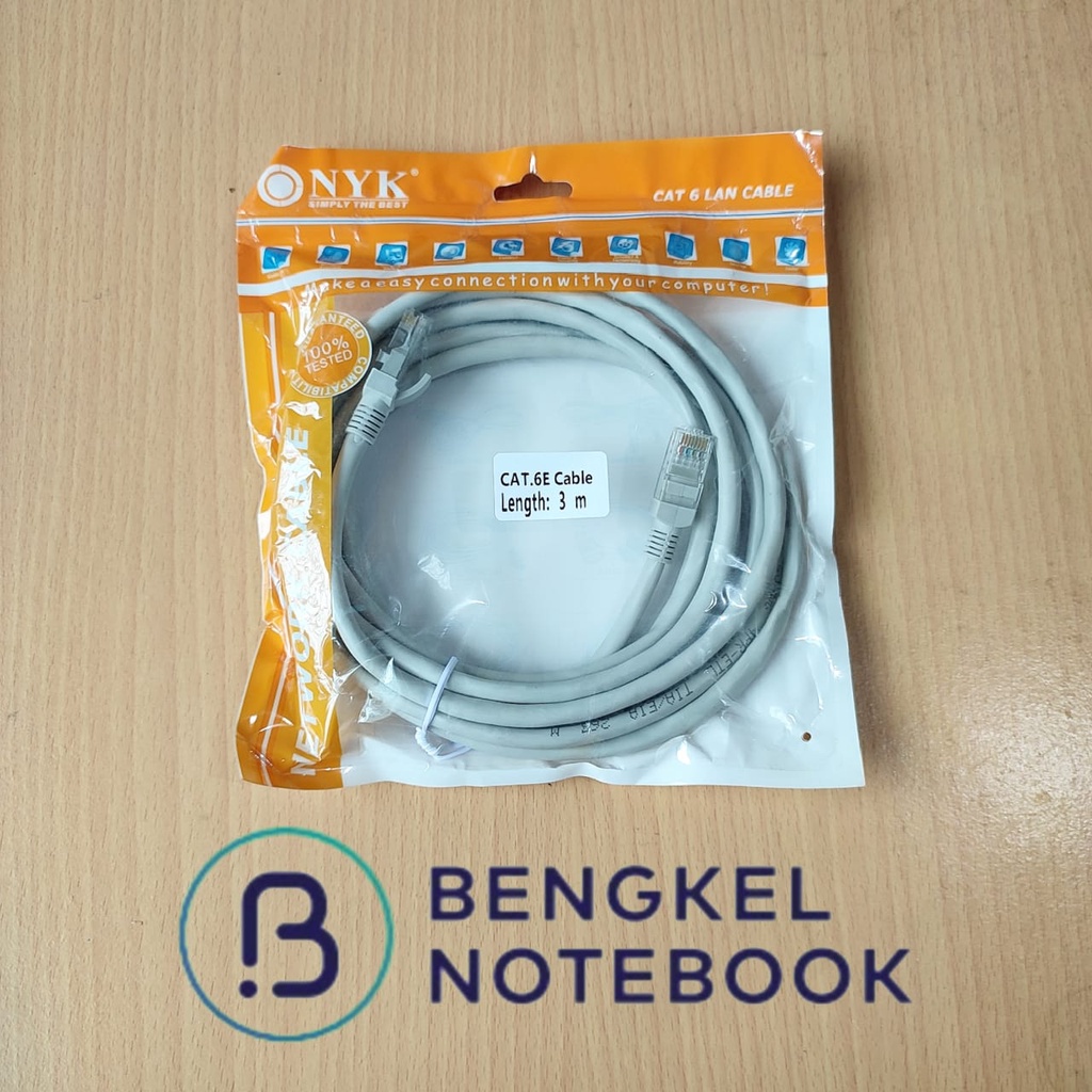 Kabel LAN NYK 3M CAT6