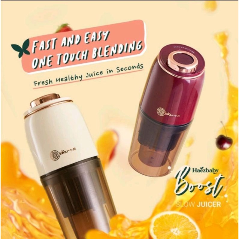 Haezbaby Boost Slow Juicer Original Second