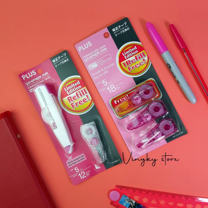 

Diskon Correction Tape / Tip-Ex Plus Wh-635 / Wh-605 Berkualitas