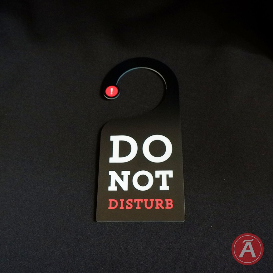 

Sign DISTURB