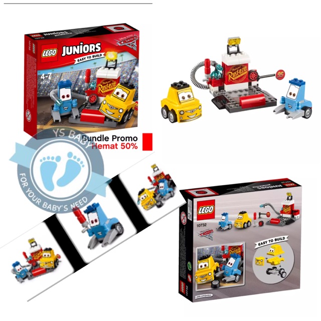 Cars Lego Juniors 10732 / 10733 / 10731 / 10730