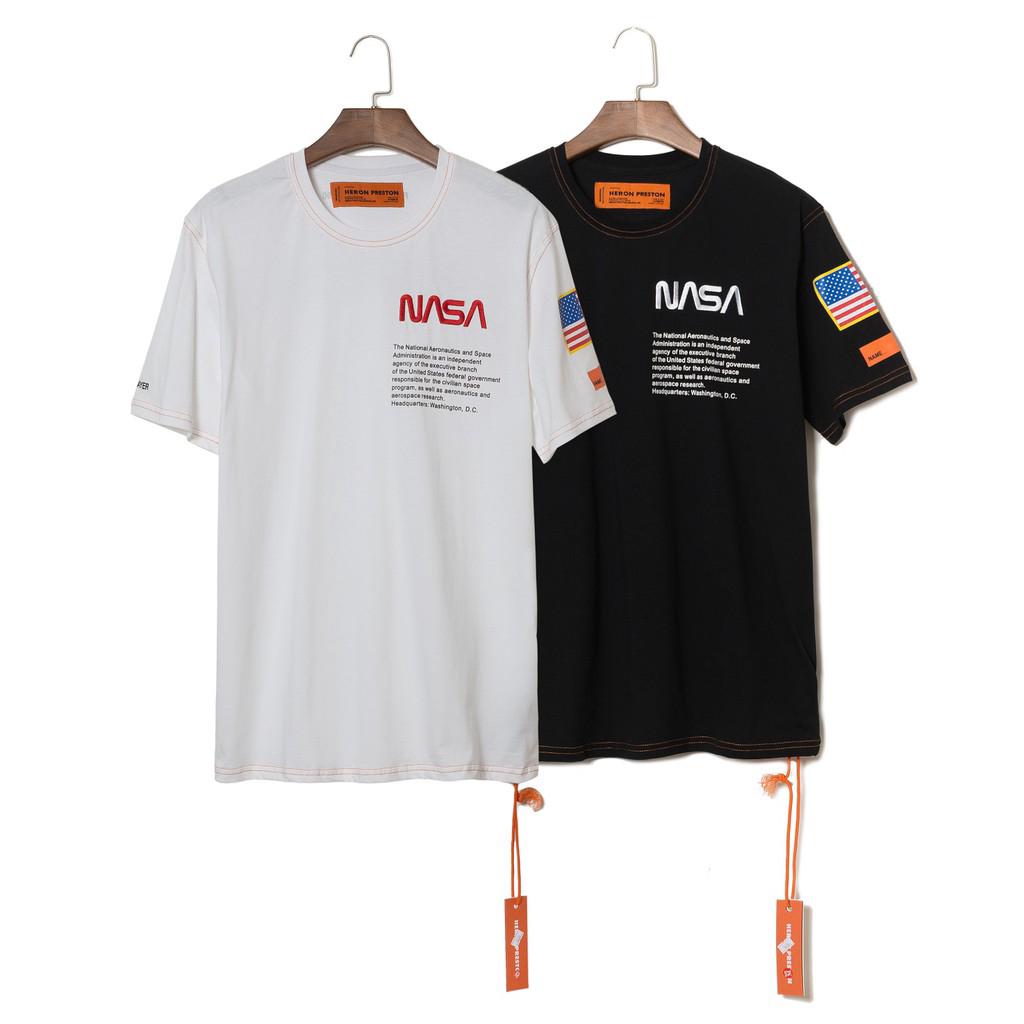  Kaos  T Shirt Longgar Motif  Tulisan NASA  Bahan Katun Ada 