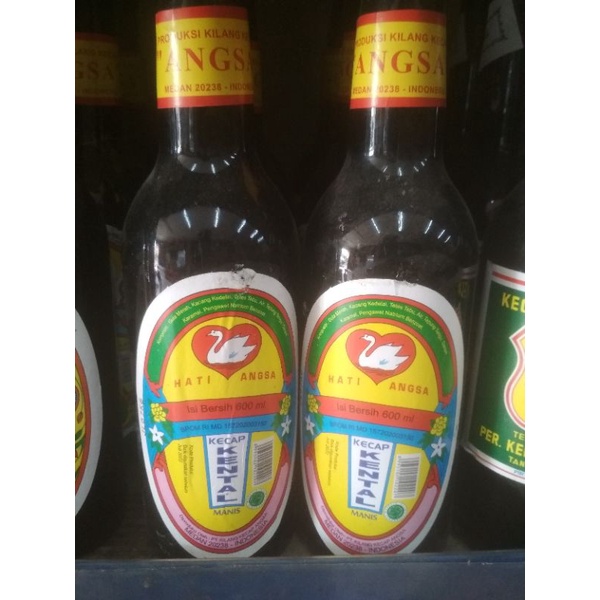 

Kecap Kental Cap Hati Angsa 600ml