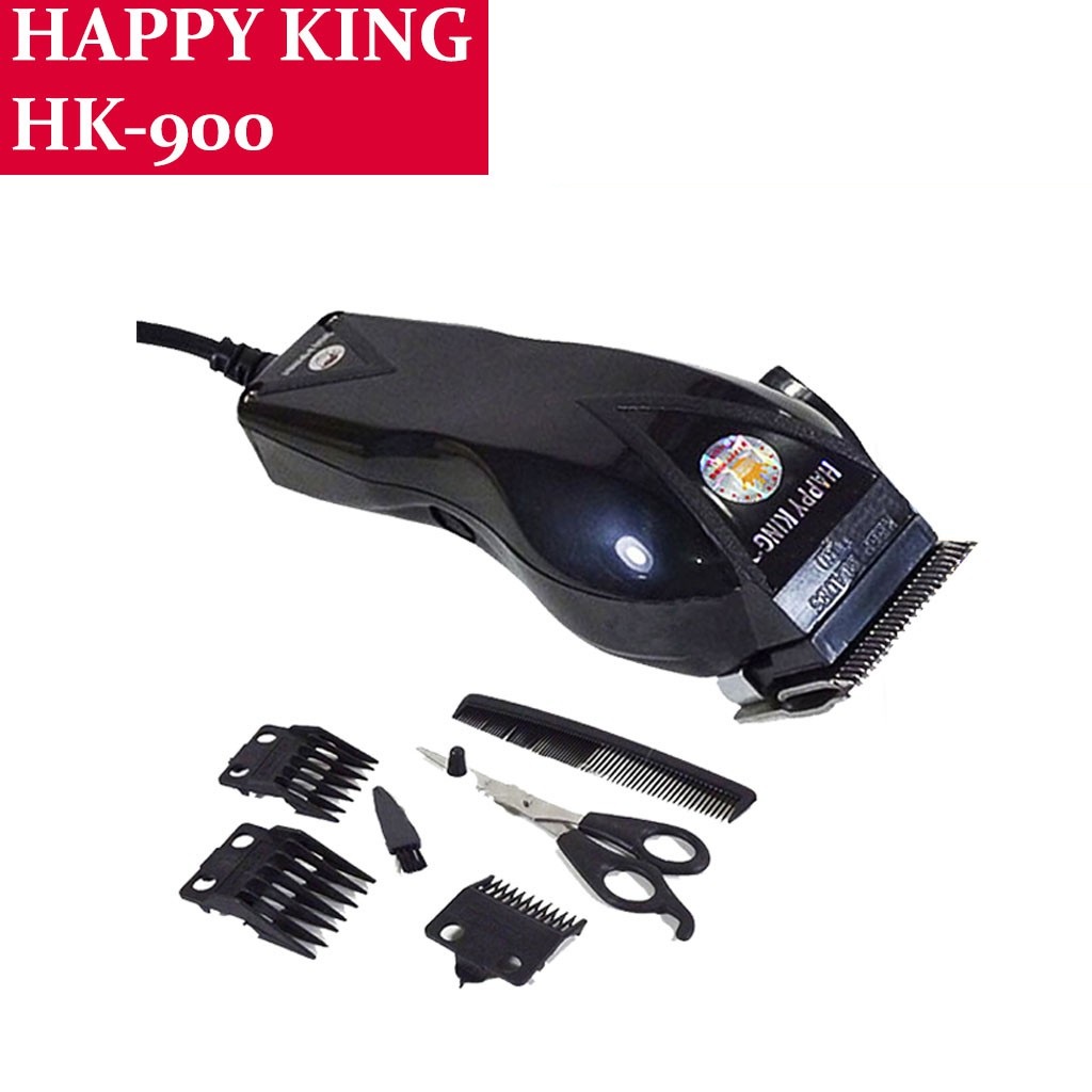 BEAUTY JAYA - COD - Happy King HK- 900 Sistem Charger Mesin Cukur Listrik Potong Rambut Kumis Jenggot