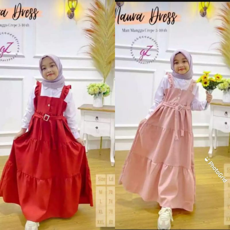 Lyvia Kids Livy Dress Anak Baju Anak Lucu Paling Murah Bahan moscrepe