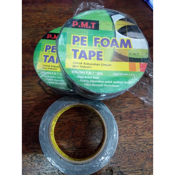 

DOUBLE TAPE FOAM 24MMx 4METER PE FOAM TAPE