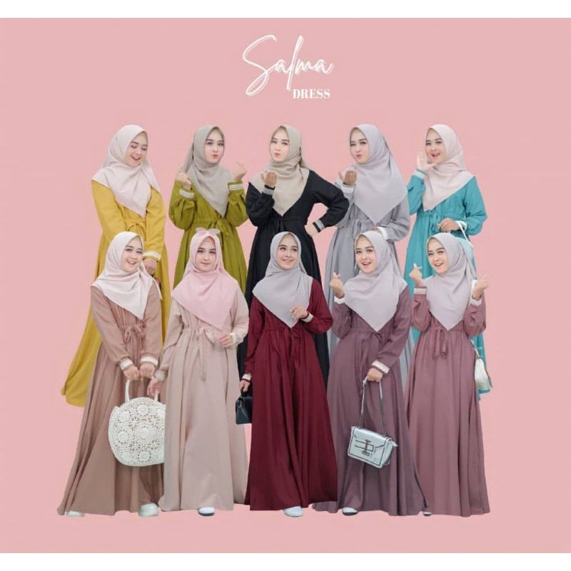 SALMA DRESS BY FAUZ_HIJAB