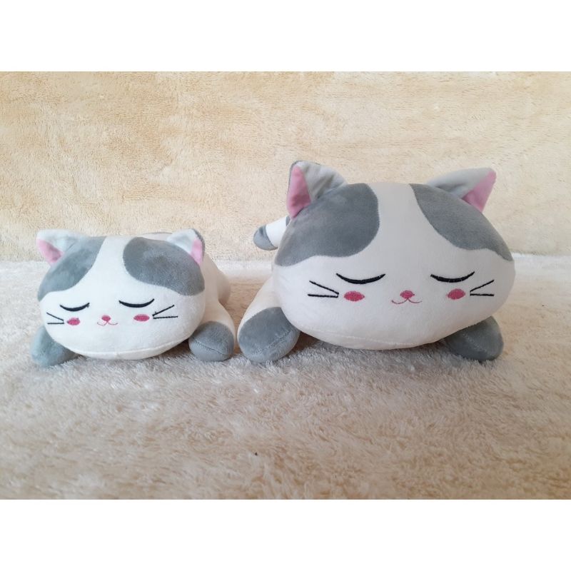 BONEKA KUCING BERSUARA DAN TANPA SUARA LUCU / BONEKA KUCING BERSUARA TERMURAH TERLARIS