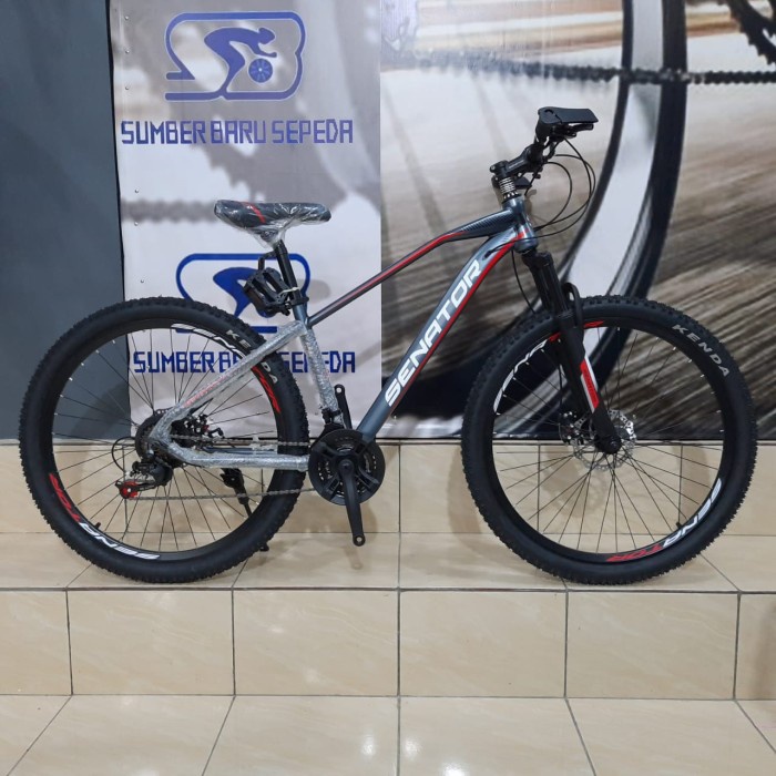 SEPEDA GUNUNG SENATOR MTB 27,5 SENATOR CROSS 24speed