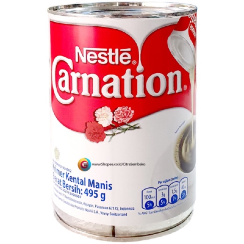 Jual Susu kental manis carnation 495/500gr | Shopee Indonesia