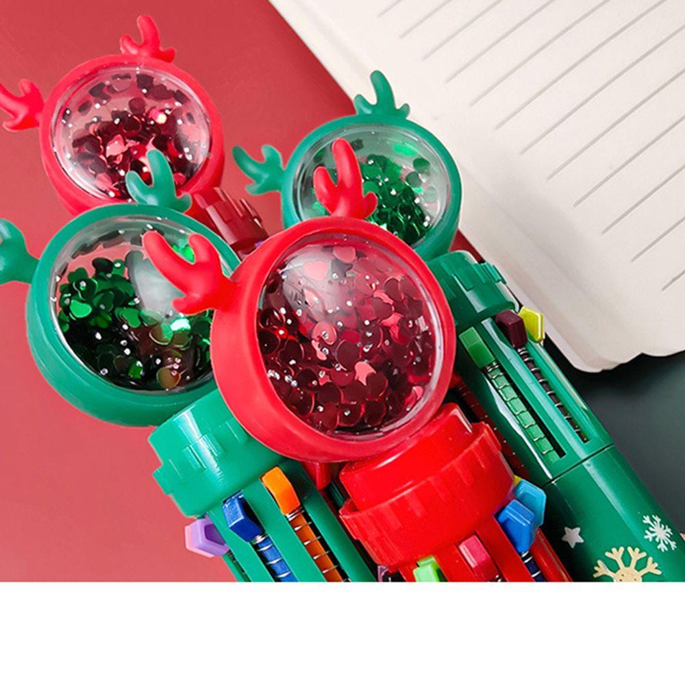 Nanas 1pc Bolpoin Natal Home Decor Xmas Boy Sd Merry Christmas Alat Tulis