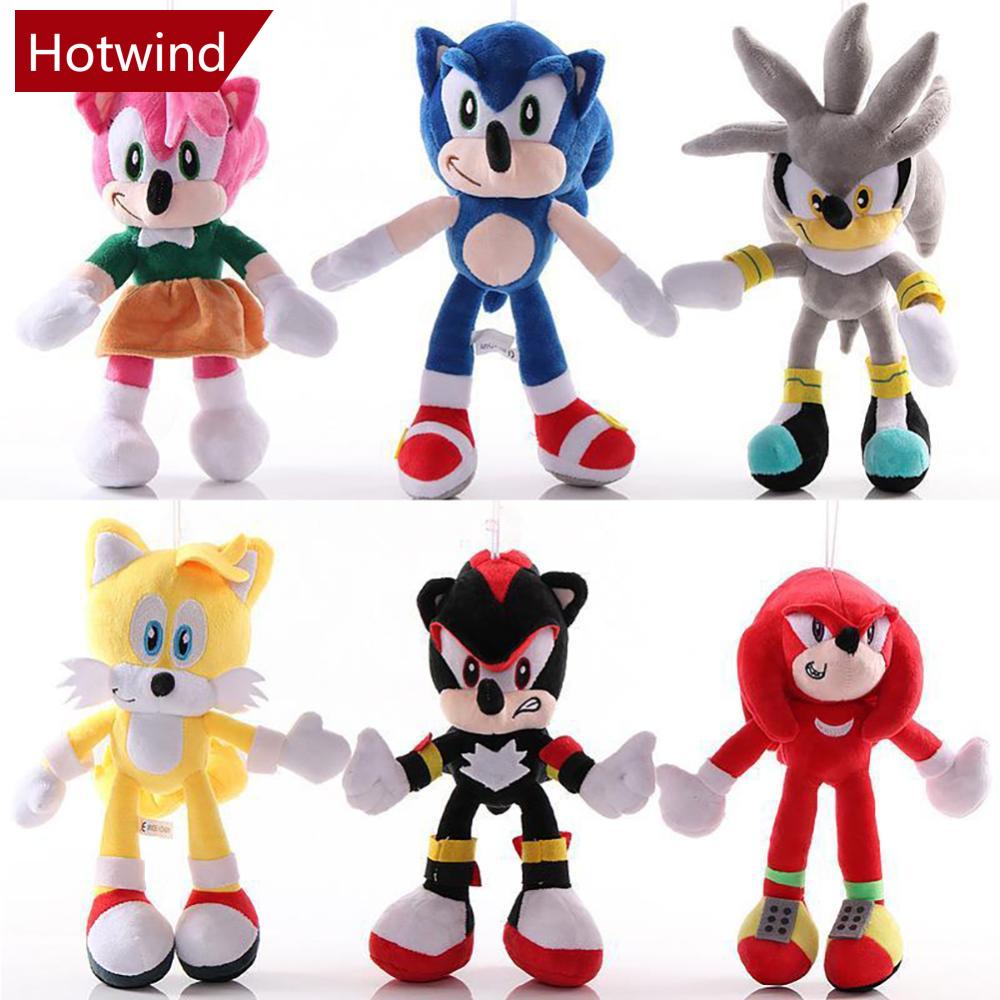 Hotwind Mainan Boneka Stuffed Plush Kartun Hewan Landak Super Sonic 28